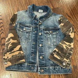 Stem boys Jean jacket 3t camo
